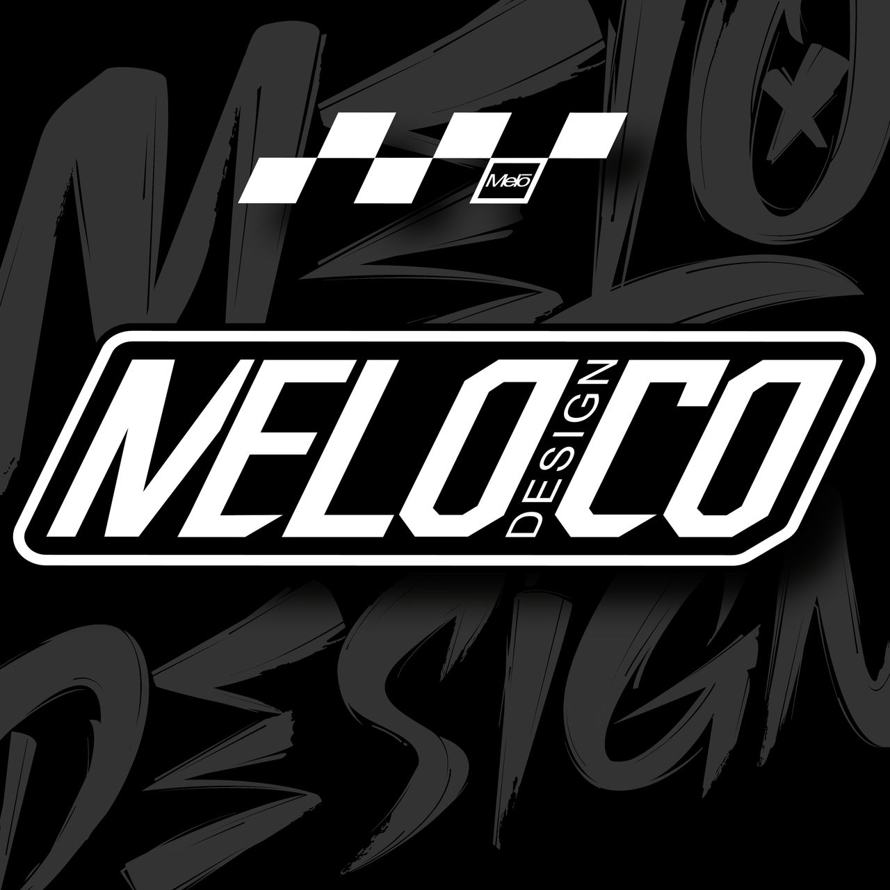 Custom dirt bike graphics kit installed on a motocross bike